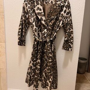 Vertigo Paris Animal Print Coat
